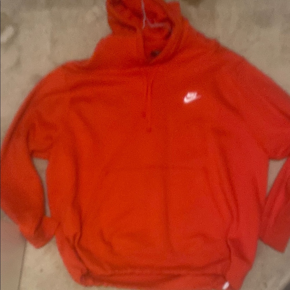 Nike Red Hoodie